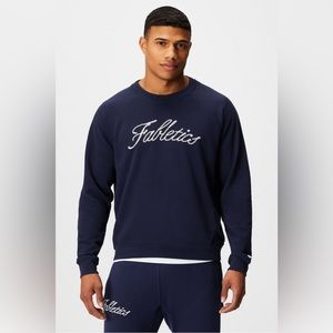 Fabletics Mens Crewneck Size XXL Cotton Long Sleeve Sports Casual